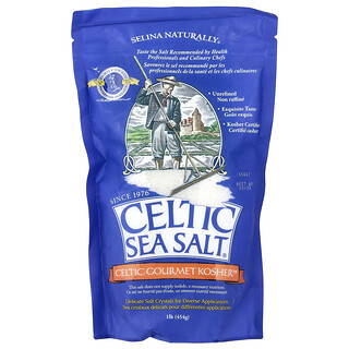 Celtic Sea Salt, Celtic Gourmet Kosher™, 454 g (1 lb)