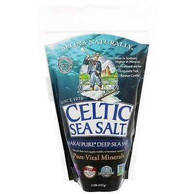 Купить Чистая морская соль Makai, важнейшие минералы, 0, 5 фунта (227 г)