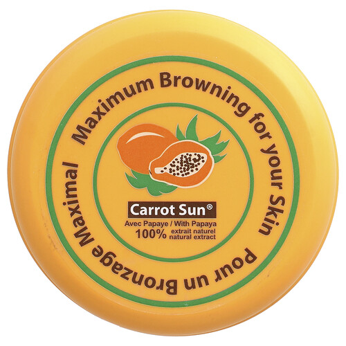 Carrot Sun, Sun Cream, Papaya, 350 ml