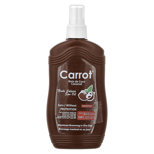 Carrot Sun Sun Oil, Coconut, 200 ml