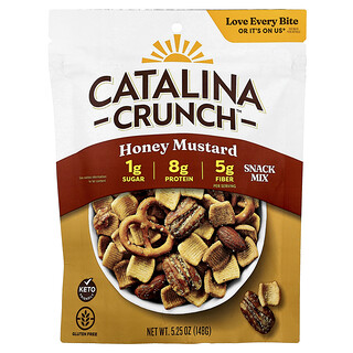 Catalina Crunch, Mezcla para bocadillos, Miel y mostaza, 148 g (5,25 oz)