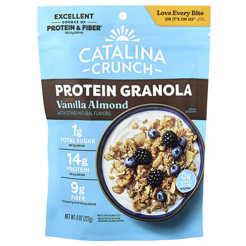 Catalina Crunch Protein Granola, Vanilla Almond, 8 oz (227 g)