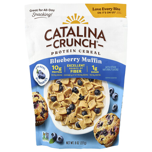 Catalina Crunch Protein Cereal, Blueberry Muffin, 8 oz (227 g)