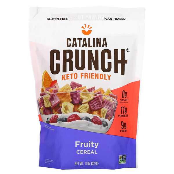 Catalina Crunch‏, Keto Friendly Cereal, Fruity, 8 oz (227 g)