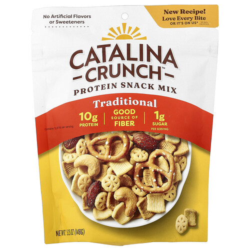 Catalina Crunch Protein Snack Mix, Traditional, 5.25 oz (148 g)