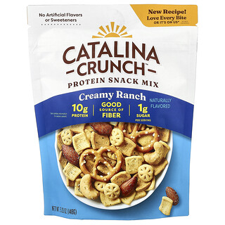 Catalina Crunch, Mélange d'en-cas protéiné, Ranch crémeux, 148 g