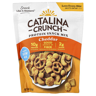 Catalina Crunch, протеиновая смесь для снеков, со вкусом чеддера, 148 г (5,25 унции)