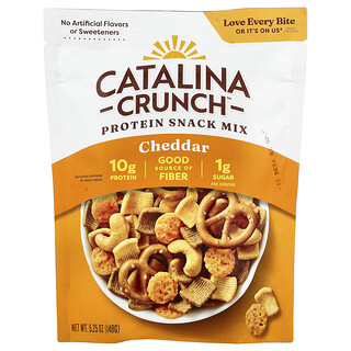 Catalina Crunch, Protein Atıştırmalık Karışımı, Cheddar, 5,25 oz (148 g)