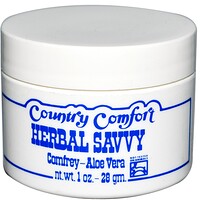Herbal Savvy, окопник — алоэ вера, 28 г - изображение