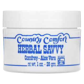 Country Comfort‏, Herbal Savvy ، كومفري والصبار ، 1 أونصة (28 جم)