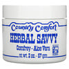 Country Comfort, Herbal Savvy, окопник и алоэ вера, 57 г (2 унции)