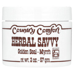 Herbal Savvy, мазь, жовтокорінь і мирра, 57 г (2 унції)