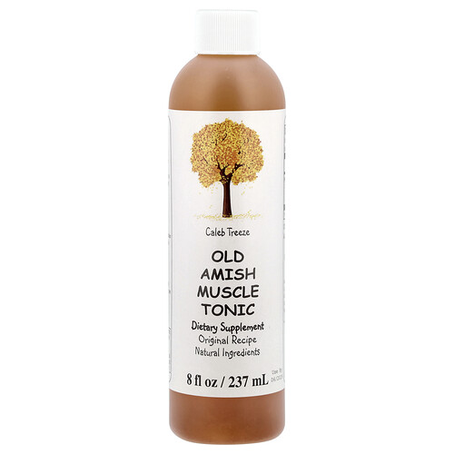 Caleb Treeze Organic Farm Old Amish Muscle Tonic, 8 fl oz (237 ml)