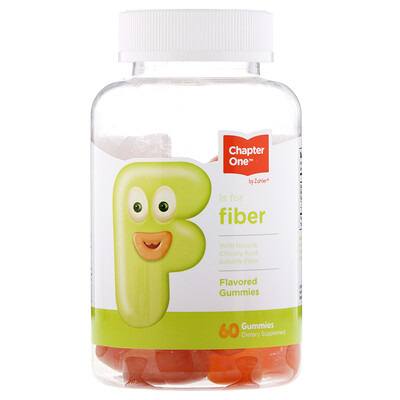 

Chapter One F Is For Fiber, Flavored Gummies, 60 Gummies
