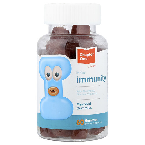 Zahler, Chapter One™, Immunity Fruchtgummis, aromatisiert, 60 Stück