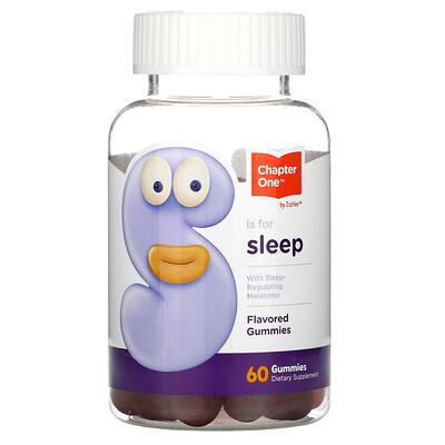 

Chapter One S Is For Sleep with Melatonin Flavored Gummies 60 Gummies