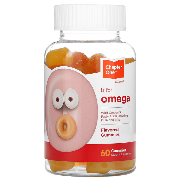 Chapter One‏, O is for Omega, Flavored Gummies, 60 Gummies 