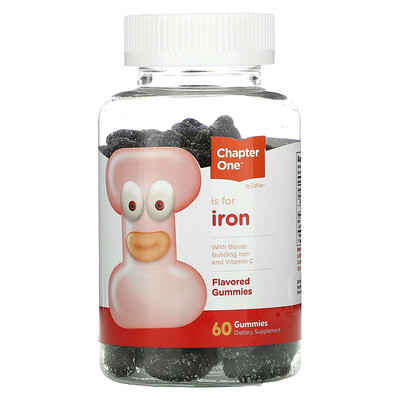 

Chapter One I Is for Iron Flavored Gummies 60 Gummies