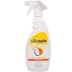 Citra-Solv, Природный многоцелевой очиститель, спрей, валенсийский апельсин, 22 жидк. унц. (650 мл)