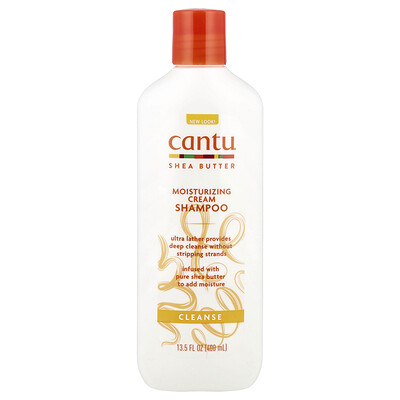 Product Image for Cantu, Shea Butter, Moisturizing Cream Shampoo, 13.5 fl oz (400 ml)