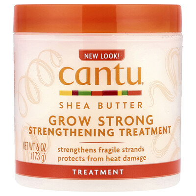 Product Image for Cantu, Shea Butter, Grow Strong Strengthening Treatment, 6 oz (173 g)