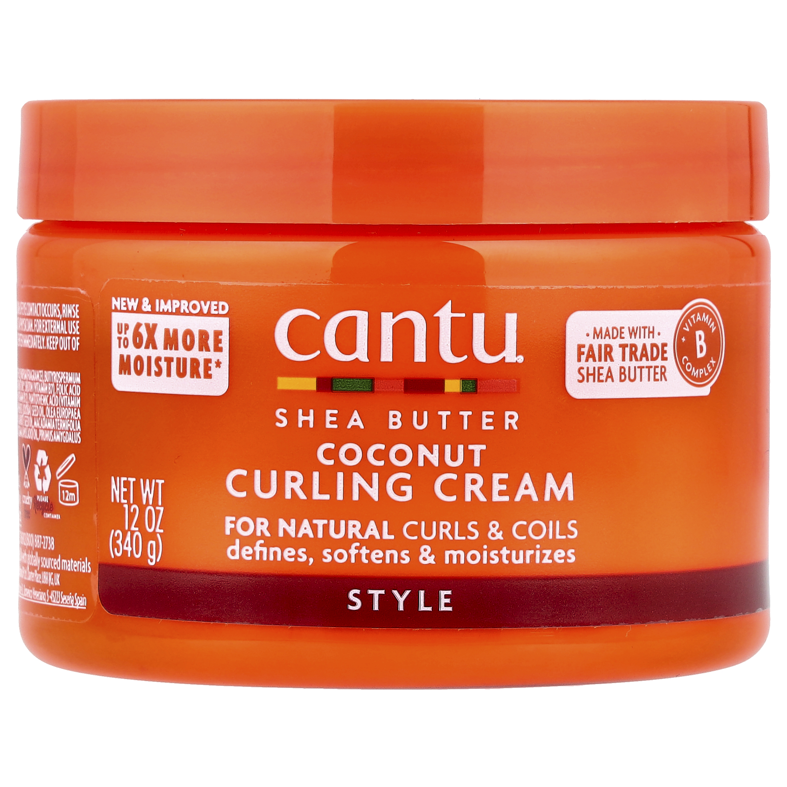 Shea Butter Coconut Curling Cream 12 oz 340 g 3190₽