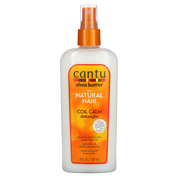 Cantu, Shea Butter for Natural Hair, Coil Calm Detangler, 8 fl oz (237 ml) iHerb