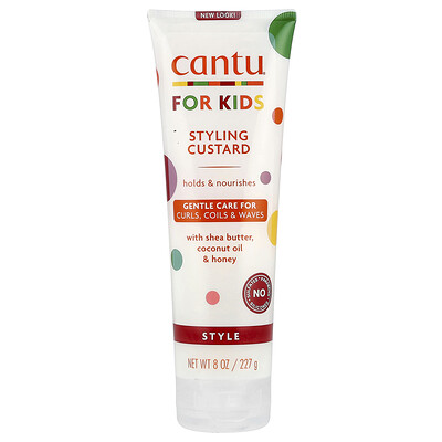 Cantu, Para niños, Crema para peinar, Para rizos, bucles y ondas, 227 g (8 oz)