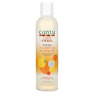 Cantu, Care For Kids，無淚滋養洗髮精，溫和護理提升頭髮質感，8 液量盎司（237 毫升）