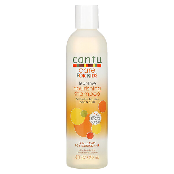 Cantu‏, Care For Kids, Tear-Free Nourishing Shampoo, Gentle Care for Textured Hair, 8 fl oz (237 ml)