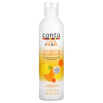 Cantu Care For Kids, питательный кондиционер, для текстурированных волос, 237 мл (8 жидк. Унций)  - купить со скидкой