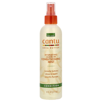 Cantu, Shea Butter, Hydrating Leave-In Conditioning Mist, 8 fl oz (237 ml)