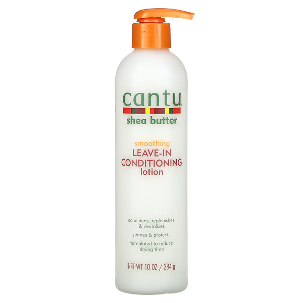 Cantu‏, Shea Butter, Smoothing Leave-In Conditioning Lotion, 10 oz (284 g)
