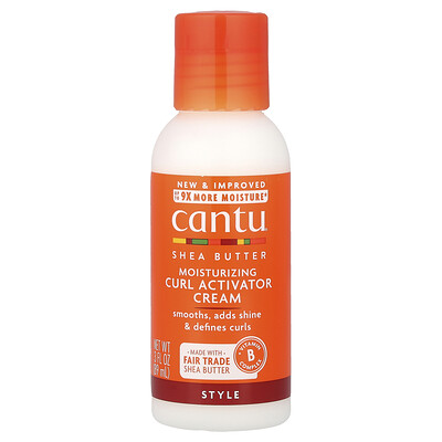 Product Image for Cantu, Shea Butter, Moisturizing Curl Activator Cream, 3 fl oz (89 ml)