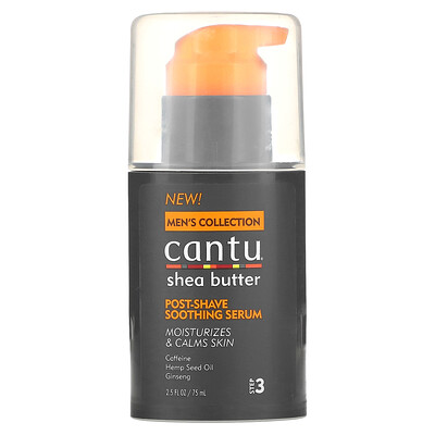 

Cantu Men's Collection, успокаивающая сыворотка с маслом ши, 75 мл (2,5 жидк. Унции)