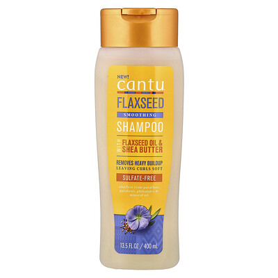 Product Image for Cantu, Flaxseed Smoothing Shampoo, 13.5 fl oz (400 ml)