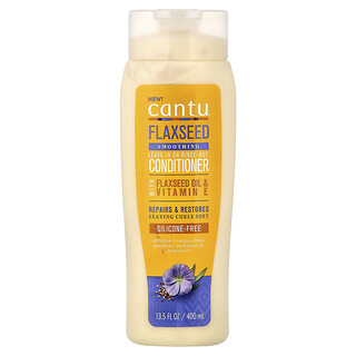 Cantu, Leave-In or Rinse-Out Conditioner, Flaxseed, 13.5 fl oz (400 ml)
