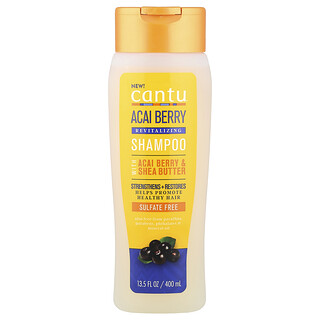 Cantu, Revitalizing Shampoo, Acai Berry, 13.5 fl oz (400 ml)