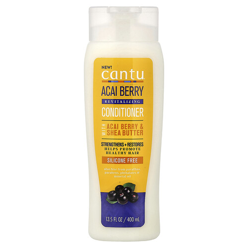 Cantu, Revitalisierender Conditioner, Acai-Beere, 400 ml (13,5 fl. oz.)
