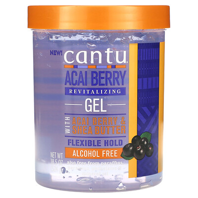 Cantu Revitalizing Gel with Flexible Hold: A Natural Solution for Curly Hair