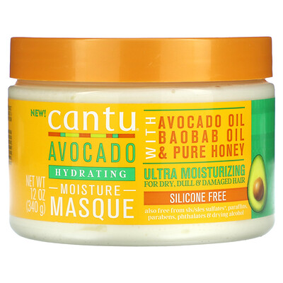 

Cantu Avocado Hydrating Hair Masque 12 oz (340 g)