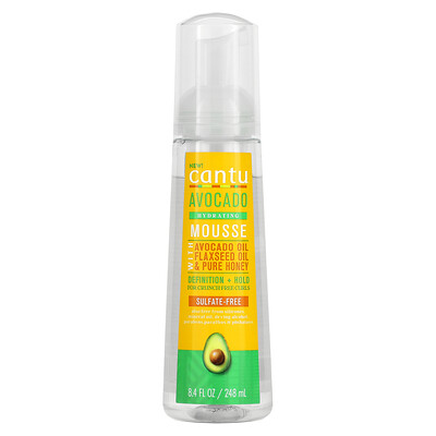 

Cantu Avocado Hydrating Mousse 8.4 fl oz (248 ml)