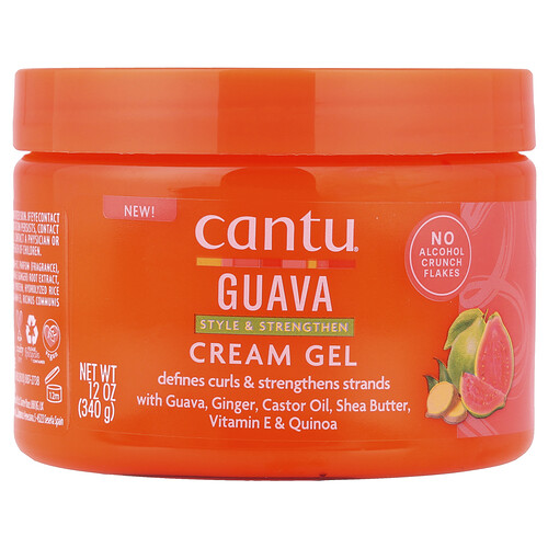 Cantu, Guava Cream Gel, Cremegel mit Guave, stylen und stärken, 340 g (12 oz.)