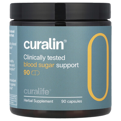 CuraLife Curalin Blood Sugar Support 90 Capsules