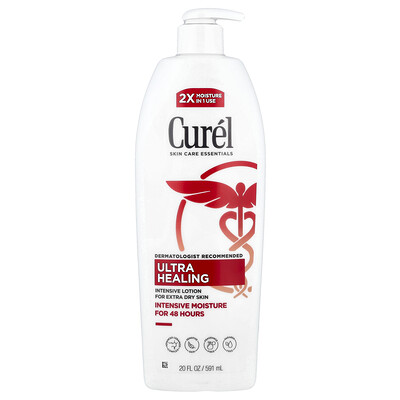 Curel, Ultracuración, Loción intensiva, Para piel extraseca, 591 ml (20 oz. líq.)