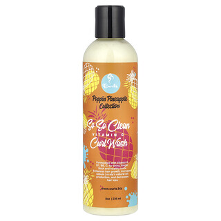 Curls, पॉपिन अनानास कलेक्शन, सो सो क्लीन, कर्ल वाश विद विटामिन सी,   236 ml
