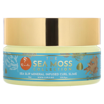 Curls, The Sea Moss Collection, Sea Slip Mineral Infused Curl Slime