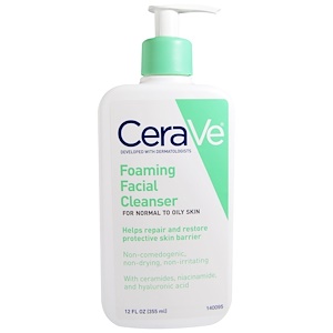 CeraVeのFoaming facial cleanser