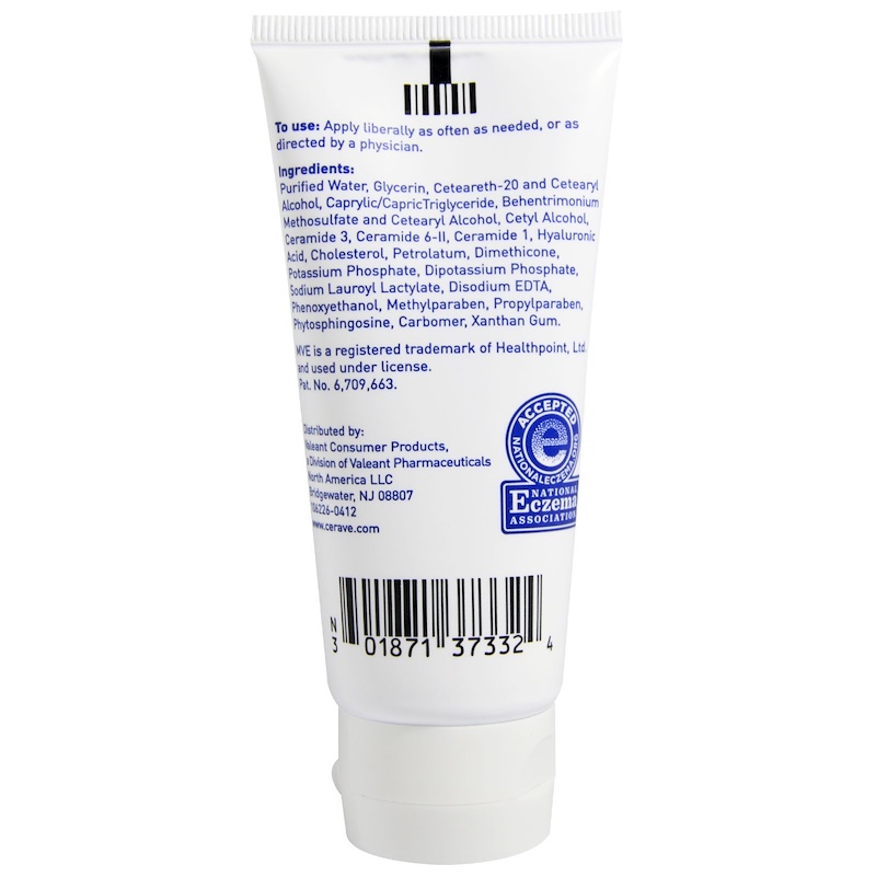 CeraVe, Moisturizing Cream, For Normal to Dry Skin, 1.89 fl oz (56 ml