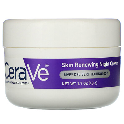 CeraVe Skin Renewing Night Cream, 1.7 oz (48 g)